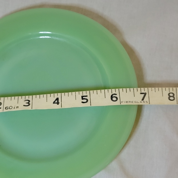 VTG Fire King Jadeite | 2 Bread & Butter Plates | 6.75" - Picture 6 of 7